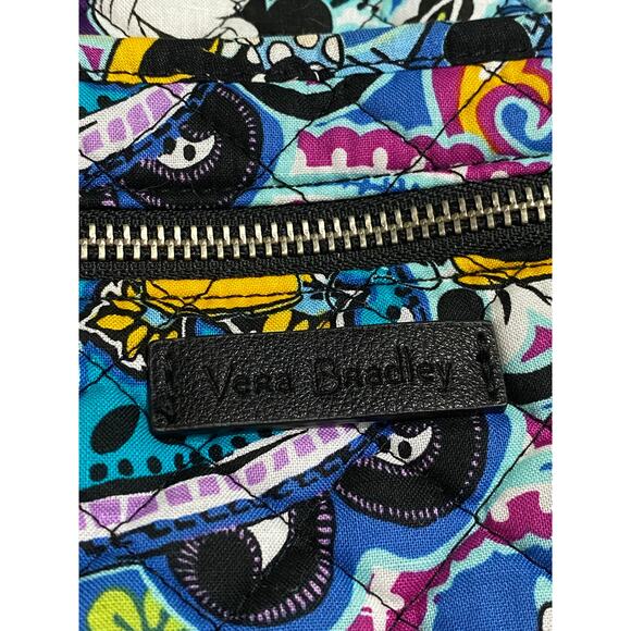 VERA BRADLEY ZIP HIPSTER DISNEY SENSATIONAL SIX PAISLEY PURSE - Picture 2 of 5